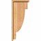 Ekena Millwork Alpine Smooth Corbel w/Backplate, Western Red Cedar, 5 1/2"W x 12"D x 28"H COR06X12X28ALP01SWR - alternate 2